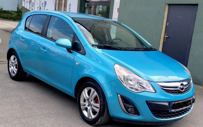 Opel Corsa cena 23999 przebieg: 168000, rok produkcji 2011 z Słomniki małe 92